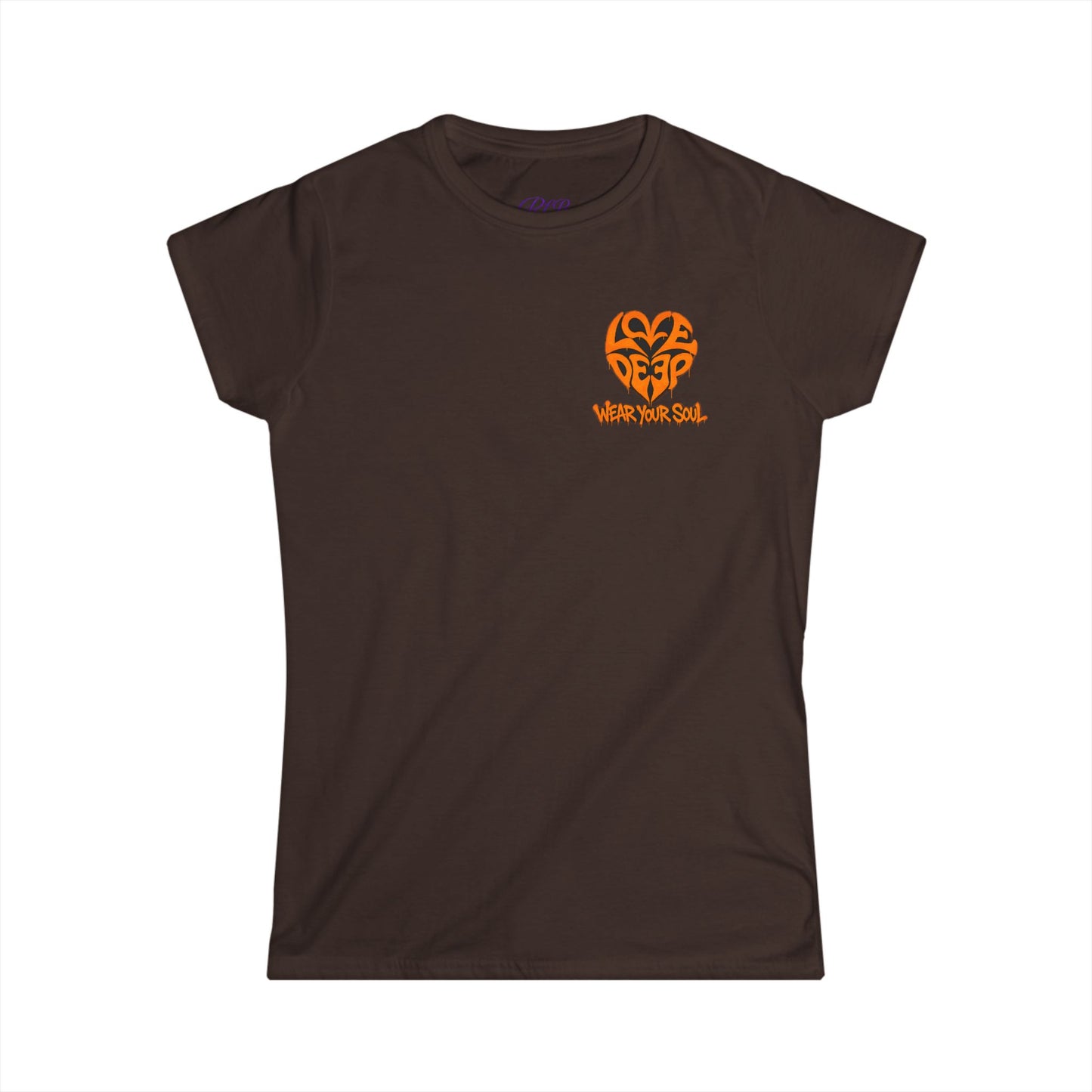 Empowering Brown-Skin Silhouette Love Deep Tee