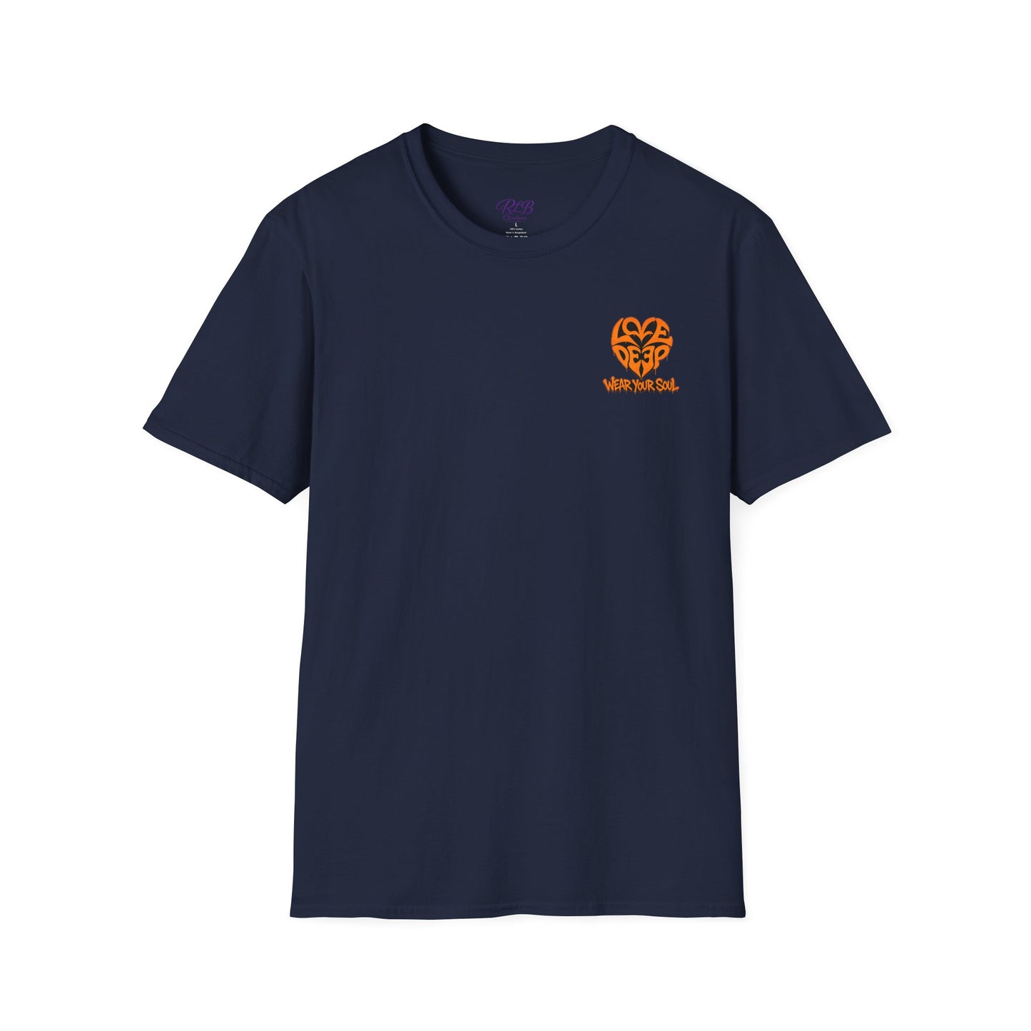 Love Deep Symbol T-Shirt — Romantic Heart Emblem Tee