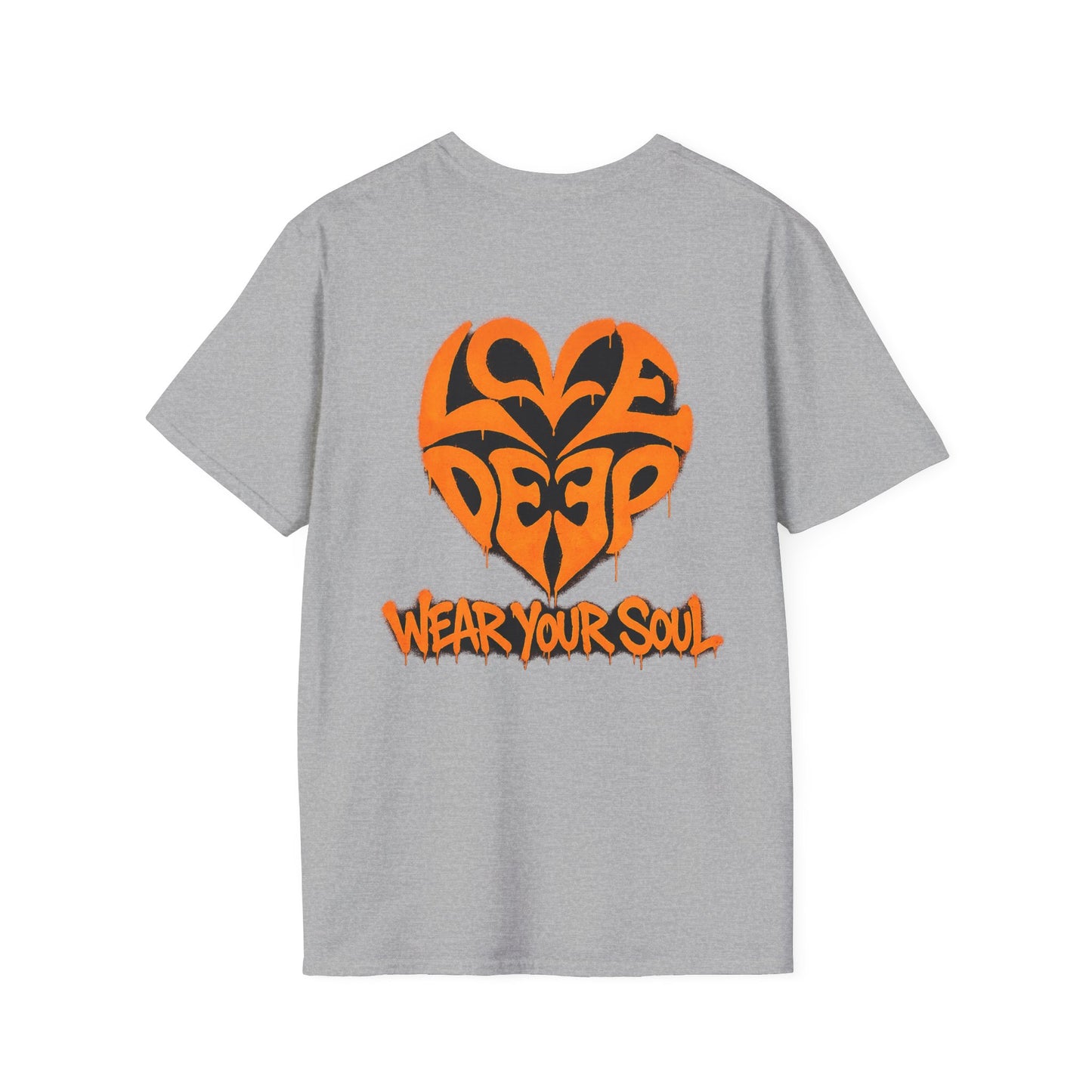 Love Deep Symbol T-Shirt — Romantic Heart Emblem Tee