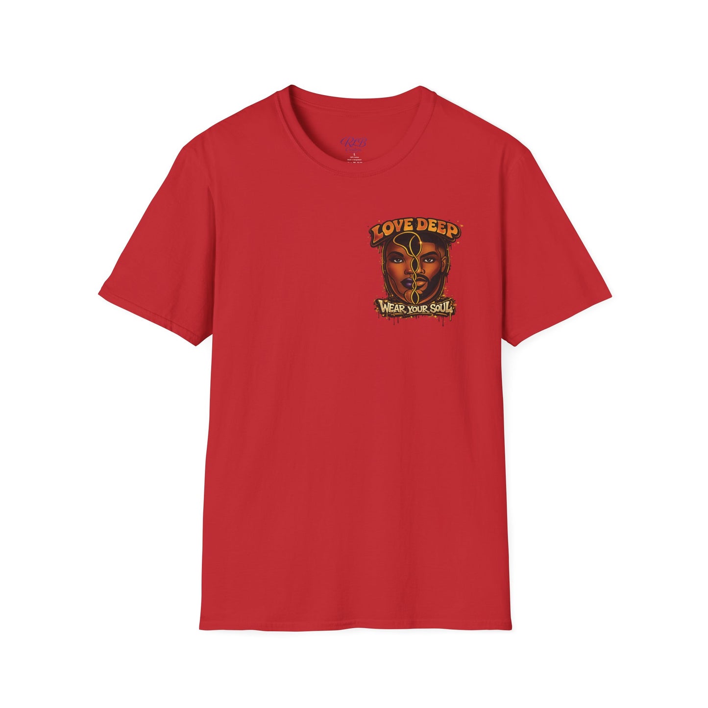 Love Deep Dual-Face Couple Retro T-Shirt