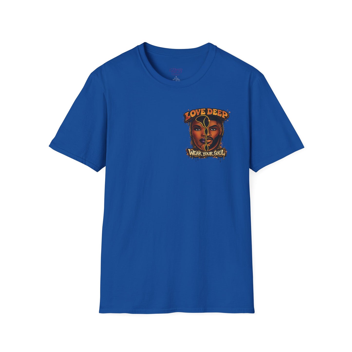 Love Deep Dual-Face Couple Retro T-Shirt