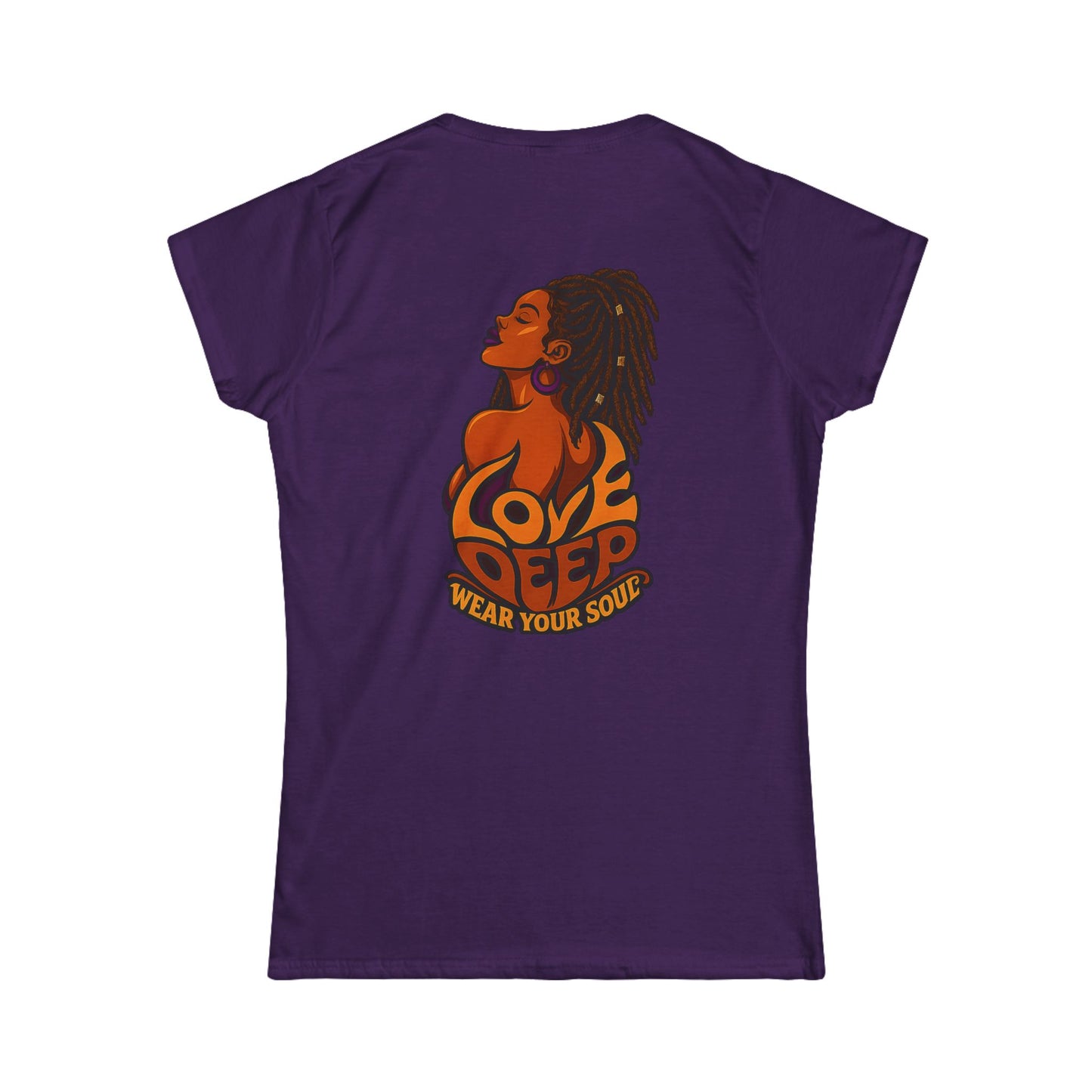 Empowering Brown-Skin Silhouette Love Deep Tee