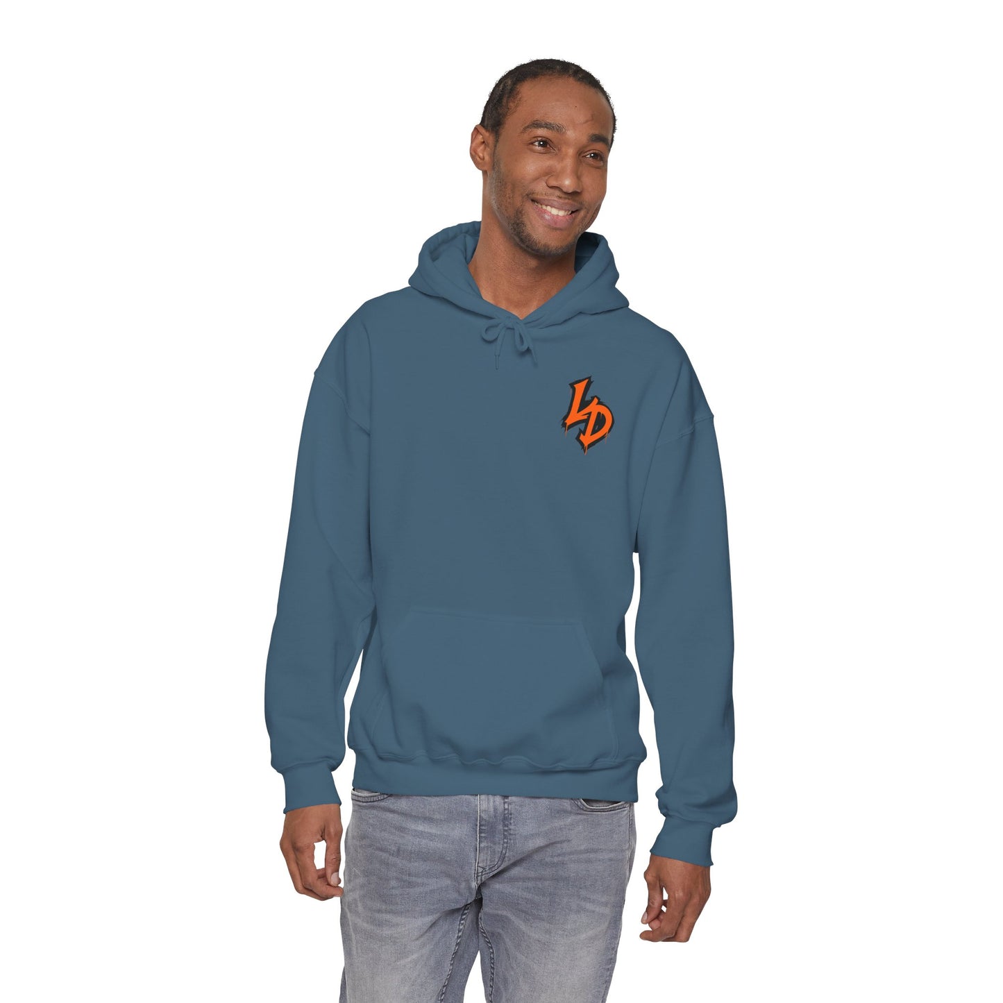 Love Deep Dual-Face Couple Graphic Hoodie