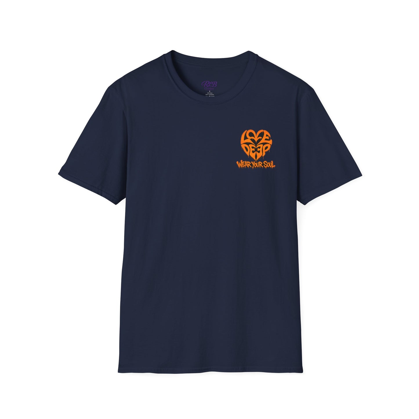 Love Deep Symbol T-Shirt — Romantic Heart Emblem Tee